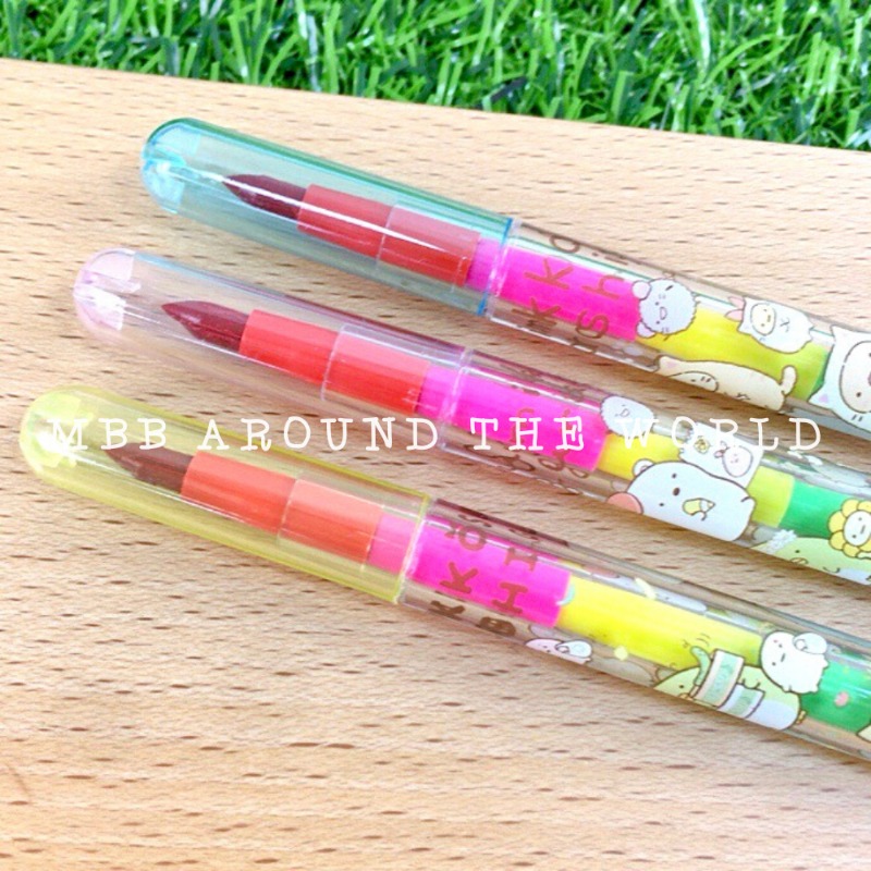 [MBB🇹🇼現貨附發票]台灣製角落生物彩色蠟筆 7色 彩虹筆 兒童蠟筆-細節圖2