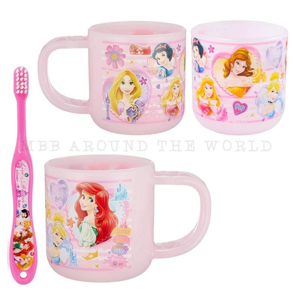 [MBB🇯🇵現貨附發票]日本 Skater 牙刷杯組 附3-5y牙刷 漱口杯 幼兒牙刷 KTB5-規格圖6