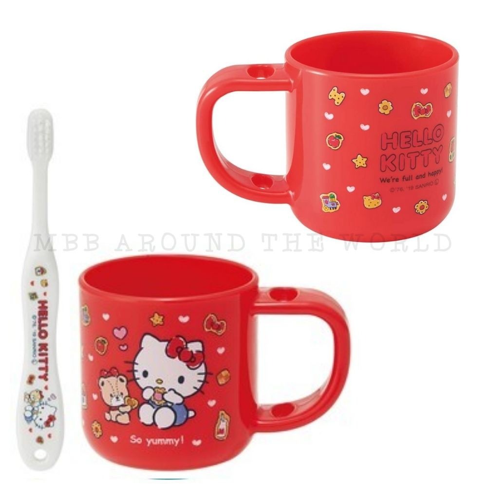 [MBB🇯🇵現貨附發票]日本 Skater 牙刷杯組 附3-5y牙刷 漱口杯 幼兒牙刷 KTB5-規格圖6