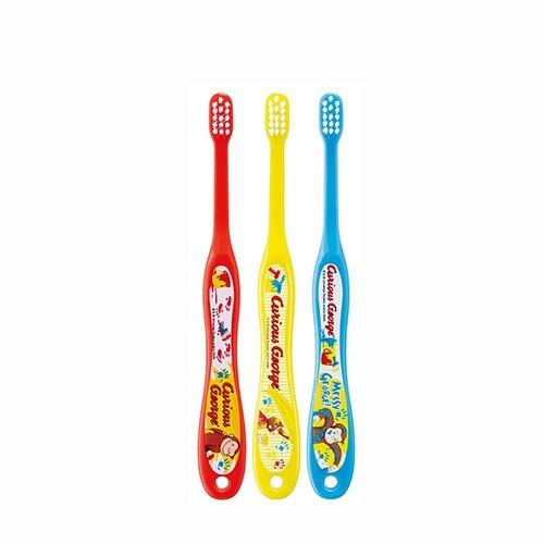 [MBB🇯🇵現貨附發票]日本Skater附蓋牙刷3入組 0-3歲用 幼兒牙刷 乳兒牙刷 TB4ST-細節圖3