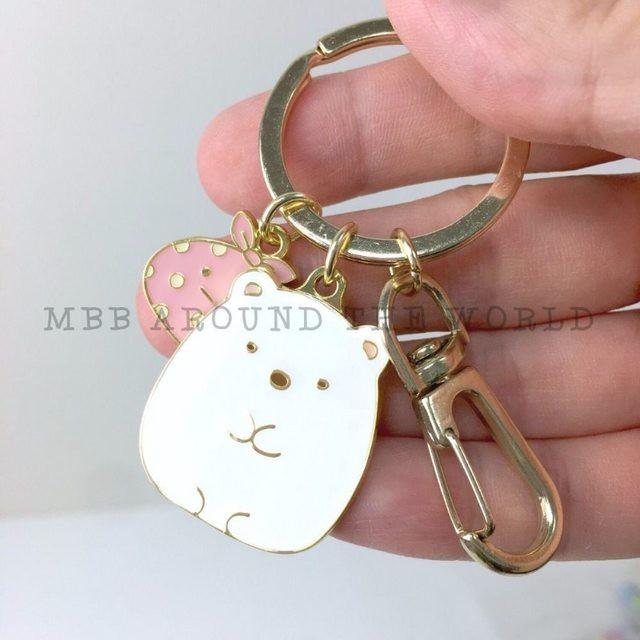 [MBB🇯🇵現貨附發票]日本San-X 角落生物 造型金屬鑰匙圈 吊飾 角落小夥伴 生日禮物 交換禮物-細節圖4