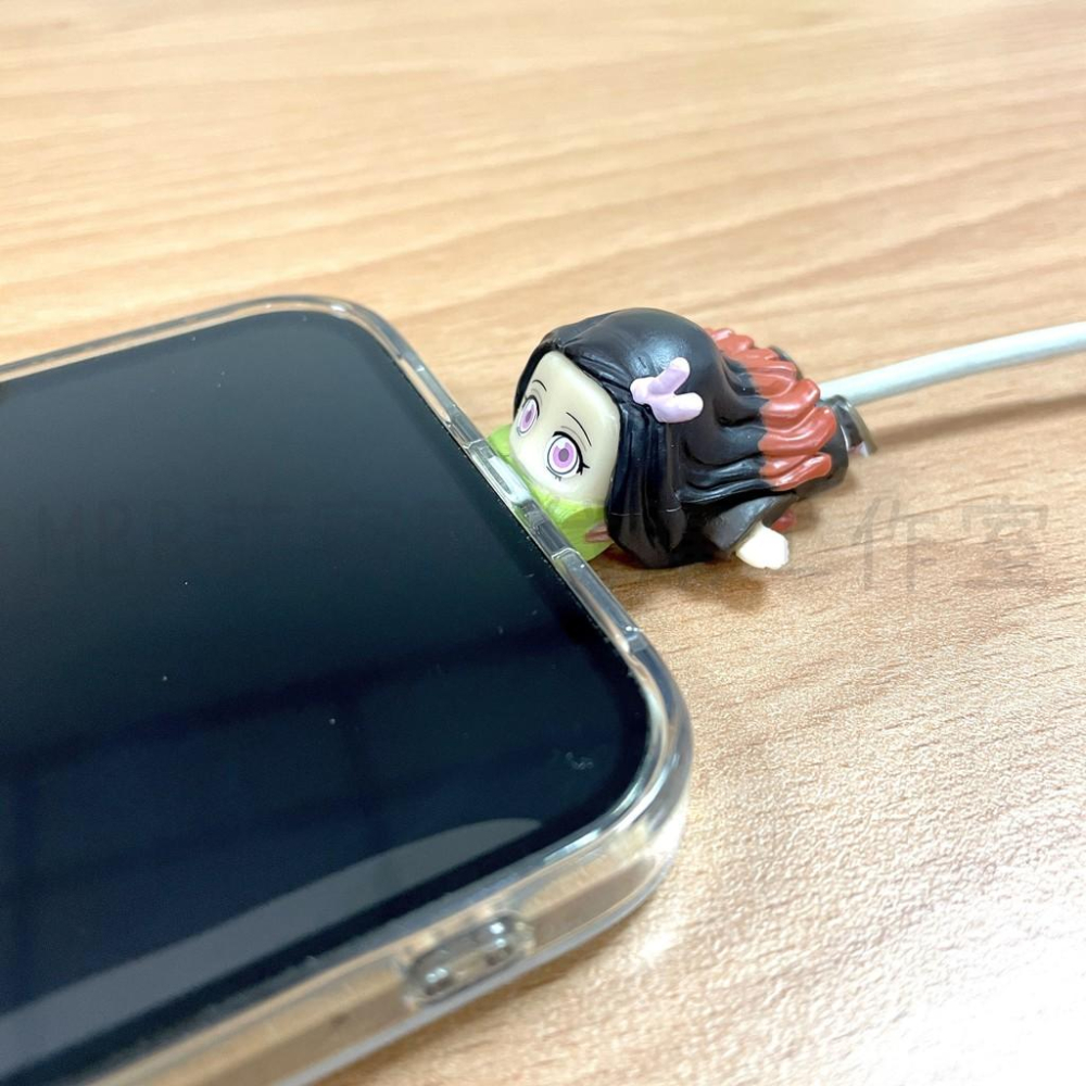 [MBB🇯🇵現貨附發票]日本 CABLE BITE 鬼滅之刃 充電線保護套 充電線套 ipnone 咬線器 咬咬線套-細節圖3