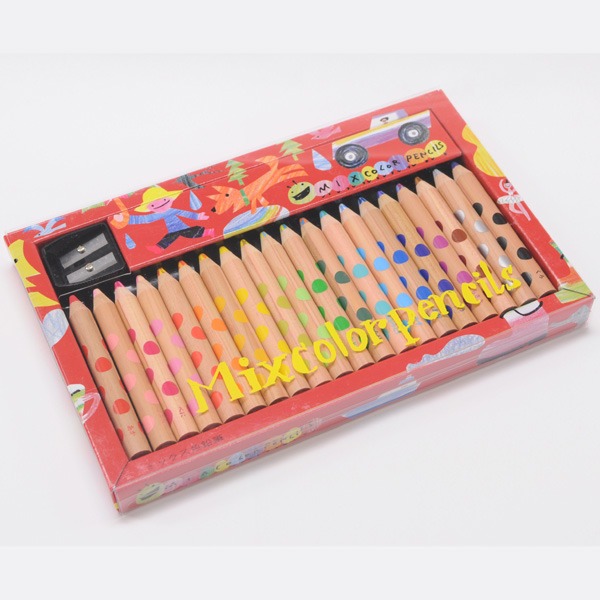 [MBB🇯🇵現貨附發票]日本製KOKUYO MIX雙色色鉛筆 混色色鉛筆-規格圖9