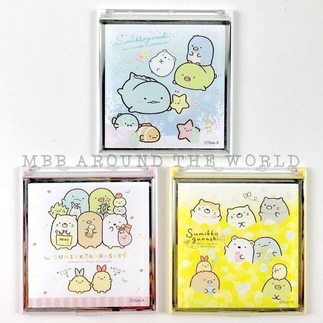 [MBB🇹🇼現貨附發票]台灣 角落生物 四方鏡 C SGRJ12 角落小夥伴 隨身鏡 化妝鏡-細節圖4