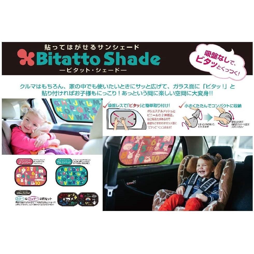 [MBB🇯🇵現貨附發票]日本BITATTO SHADE 汽車遮陽板 免吸盤 防曬 遮陽 隔熱-細節圖3