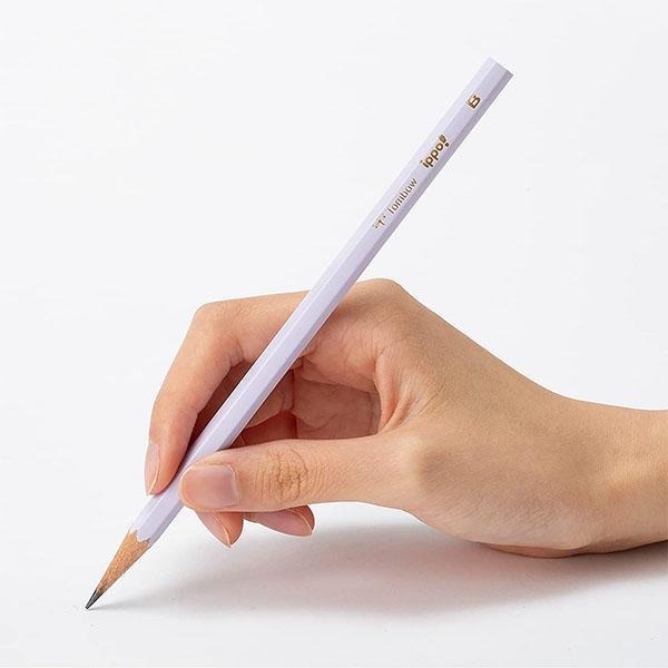 [MBB🇯🇵現貨附發票]日本 TOMBOW蜻蜓牌ippo!學生鉛筆 B 2B 三角 六角 可刻姓名 一步 兒童鉛筆-細節圖5