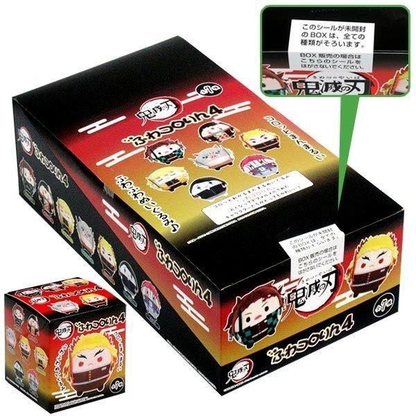 [MBB🇯🇵現貨附發票]日本 鬼滅之刃 圓滾玩偶4 一箱8入 胖嘟嘟布偶 吊飾 盒玩 娃娃 公仔 公仔-細節圖2