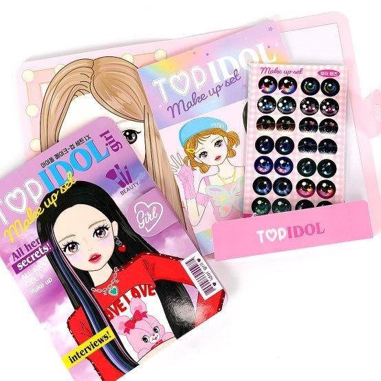 [MBB🇰🇷現貨附發票]韓國 紙上化妝派對 遊戲書 化妝書 造型書-細節圖2