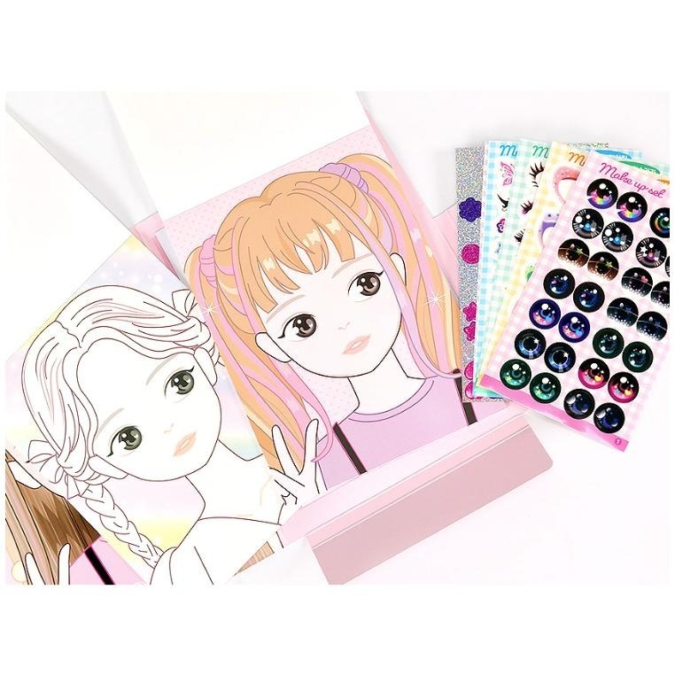 [MBB🇰🇷現貨附發票]韓國 紙上化妝派對 遊戲書 化妝書 造型書-細節圖3