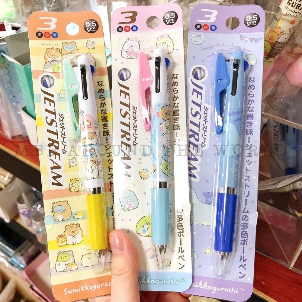 [MBB🇯🇵現貨附發票]日本 JETSTREAM 角落生物 三色筆 三色原子筆 溜溜筆 自動原子 筆角落小夥伴-細節圖2
