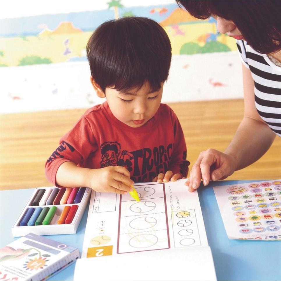 [MBB🇯🇵現貨附發票]日本 KUMON 功文 三角蠟筆 公文 公文式 大三角蠟筆 幼兒蠟筆 粗蠟筆-細節圖3