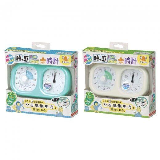 [MBB🇯🇵現貨附發票]日本 SONIC 二合一 倒數計時器+時鐘鬧鐘 專注力 專心力 專注訓練-細節圖8