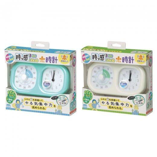 [MBB🇯🇵現貨附發票]日本 SONIC 二合一 倒數計時器+時鐘鬧鐘 專注力 專心力 專注訓練-細節圖8