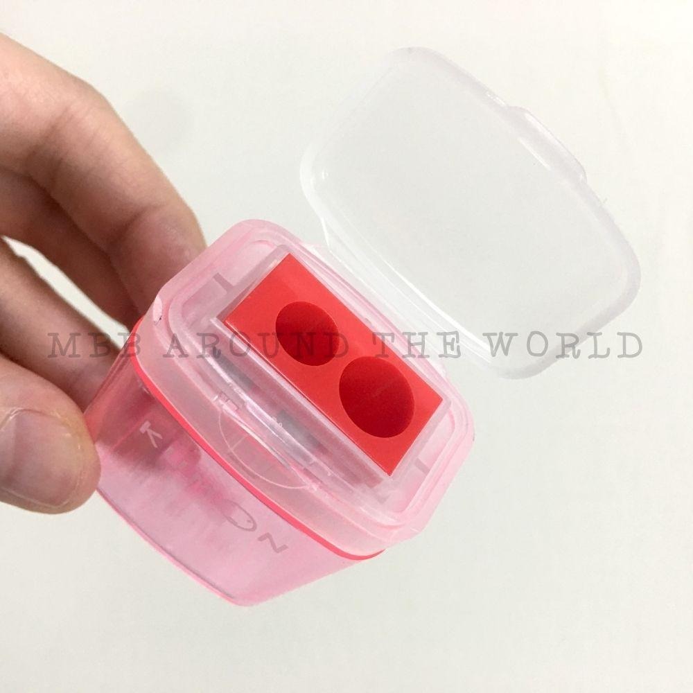 [MBB🇯🇵現貨附發票]日本 KUMON 功文雙孔削筆器 公文 削筆機 削鉛筆機 削鉛筆器-細節圖3