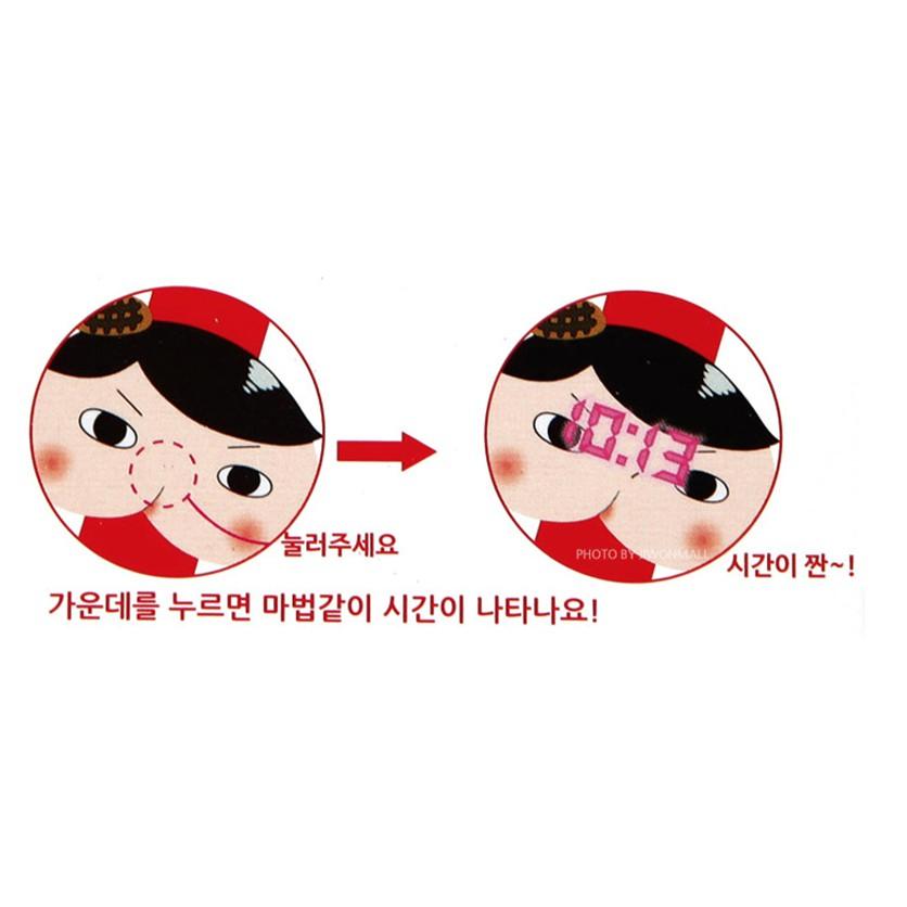 [MBB🇰🇷現貨附發票]韓國 屁屁偵探手錶 啪啪錶帶 魔術手錶 兒童手錶 電子錶 卷卷錶-細節圖4