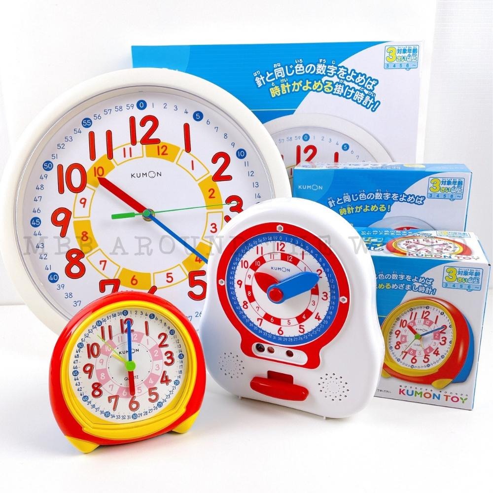 [MBB🇯🇵現貨附發票]日本 KUMON 學習時鐘 掛鐘 認識時間 功文 公文 秒針 時鐘 壁鐘-細節圖6