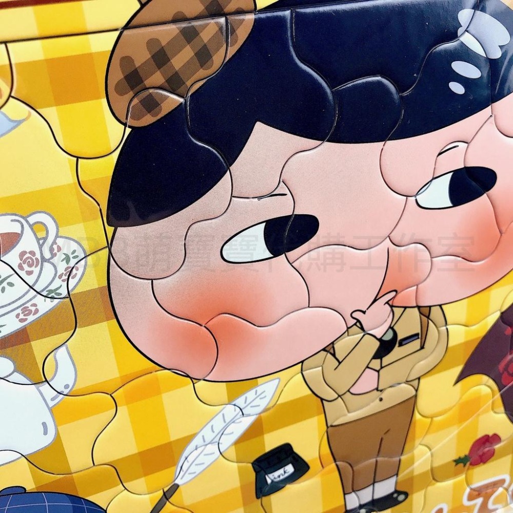 [MBB🇯🇵現貨附發票]日本SUN-STAR 卡通平板拼圖 45片 65片 不規則拼圖 角落生物 超人力霸王 屁屁偵探-細節圖5