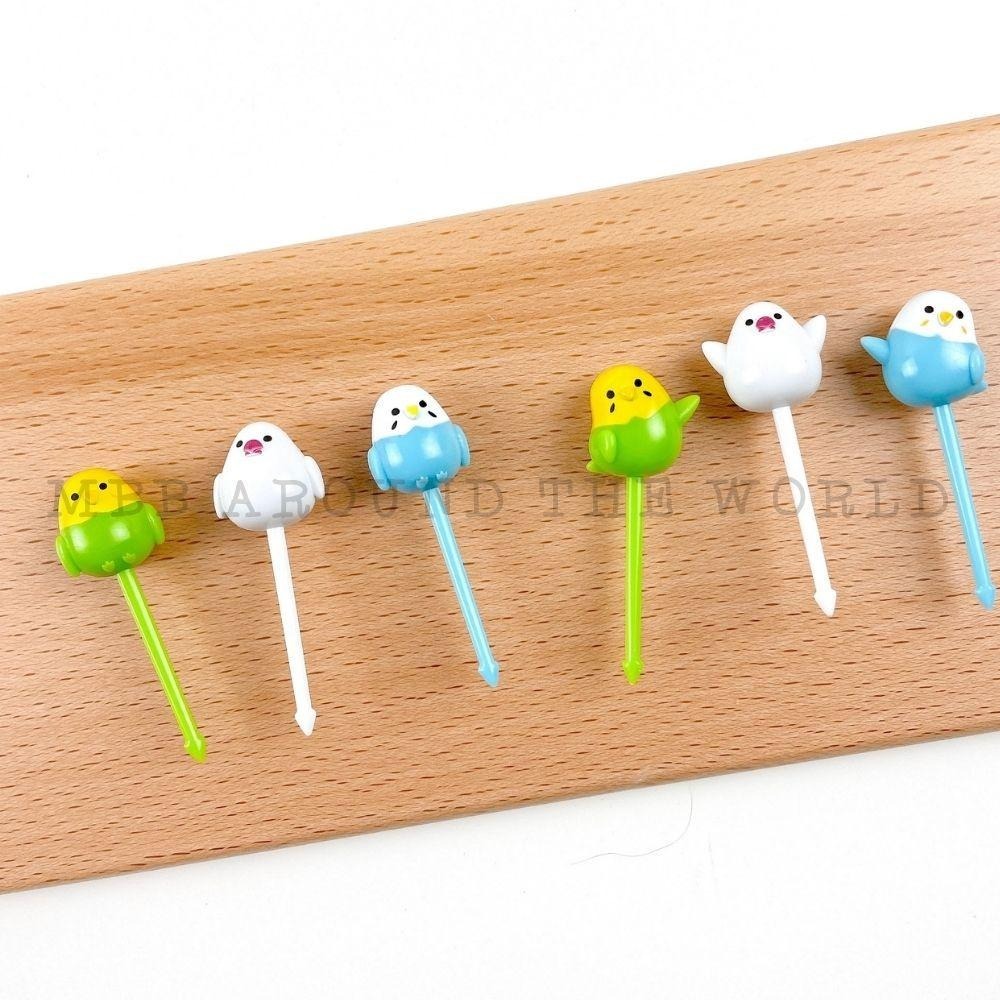 [MBB🇯🇵現貨附發票]日本 造型水果叉 便當牙籤 造型牙籤 食物裝飾牙籤 點心叉-細節圖2