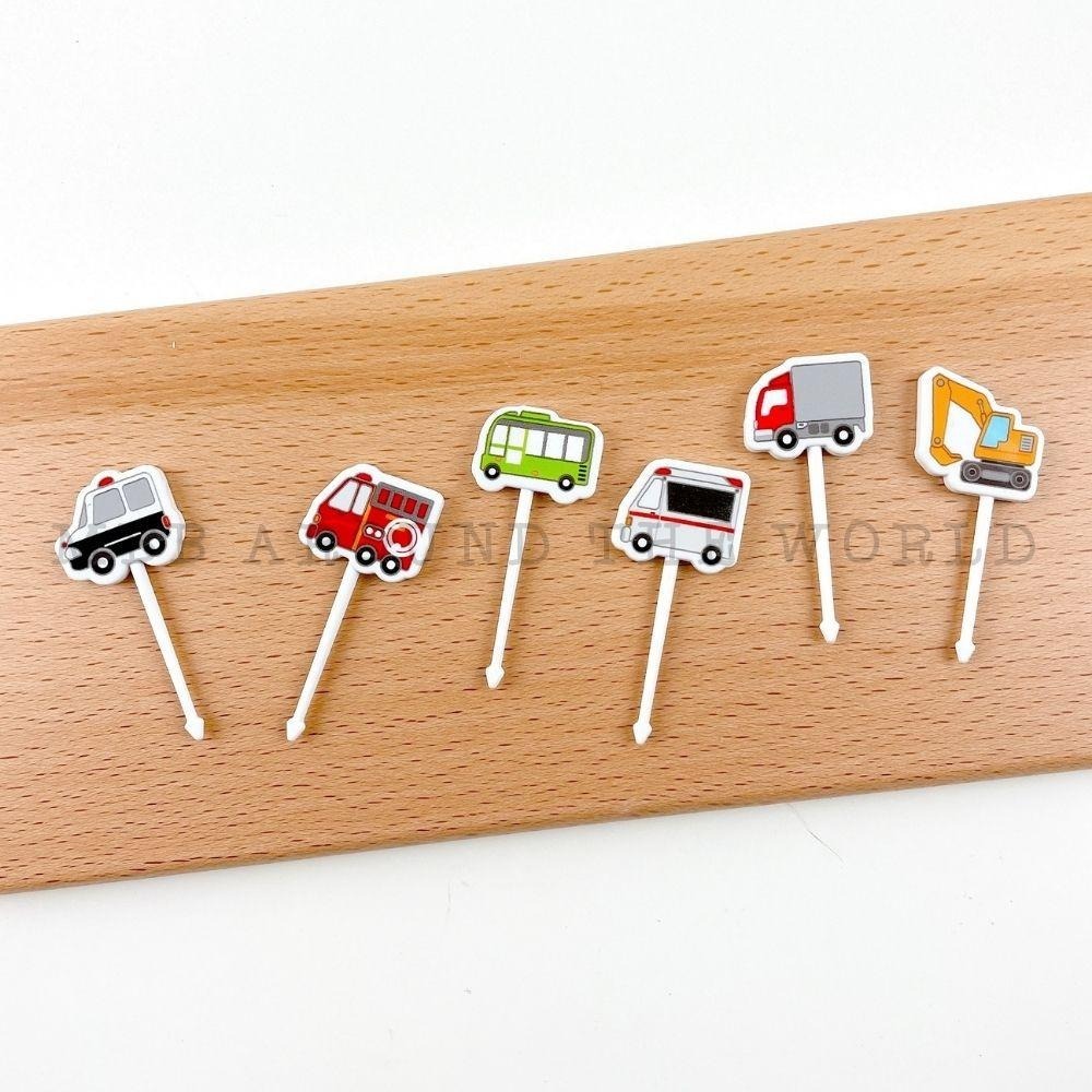 [MBB🇯🇵現貨附發票]日本 造型水果叉 便當牙籤 造型牙籤 食物裝飾牙籤 點心叉-細節圖4