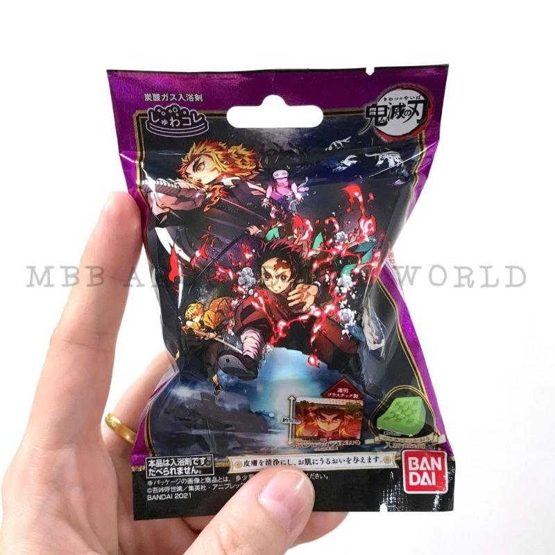 [MBB🇯🇵現貨附發票]日本 BANDAI 鬼滅之刃 洗澡球 附角色卡 入浴劑 入浴塊 泡澡-細節圖2