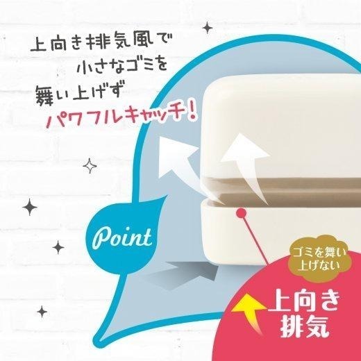 [MBB🇯🇵現貨附發票]日本SONIC輕巧桌面迷你吸塵器 LV-4641 方形 桌上型吸塵器 UL-7592-細節圖6