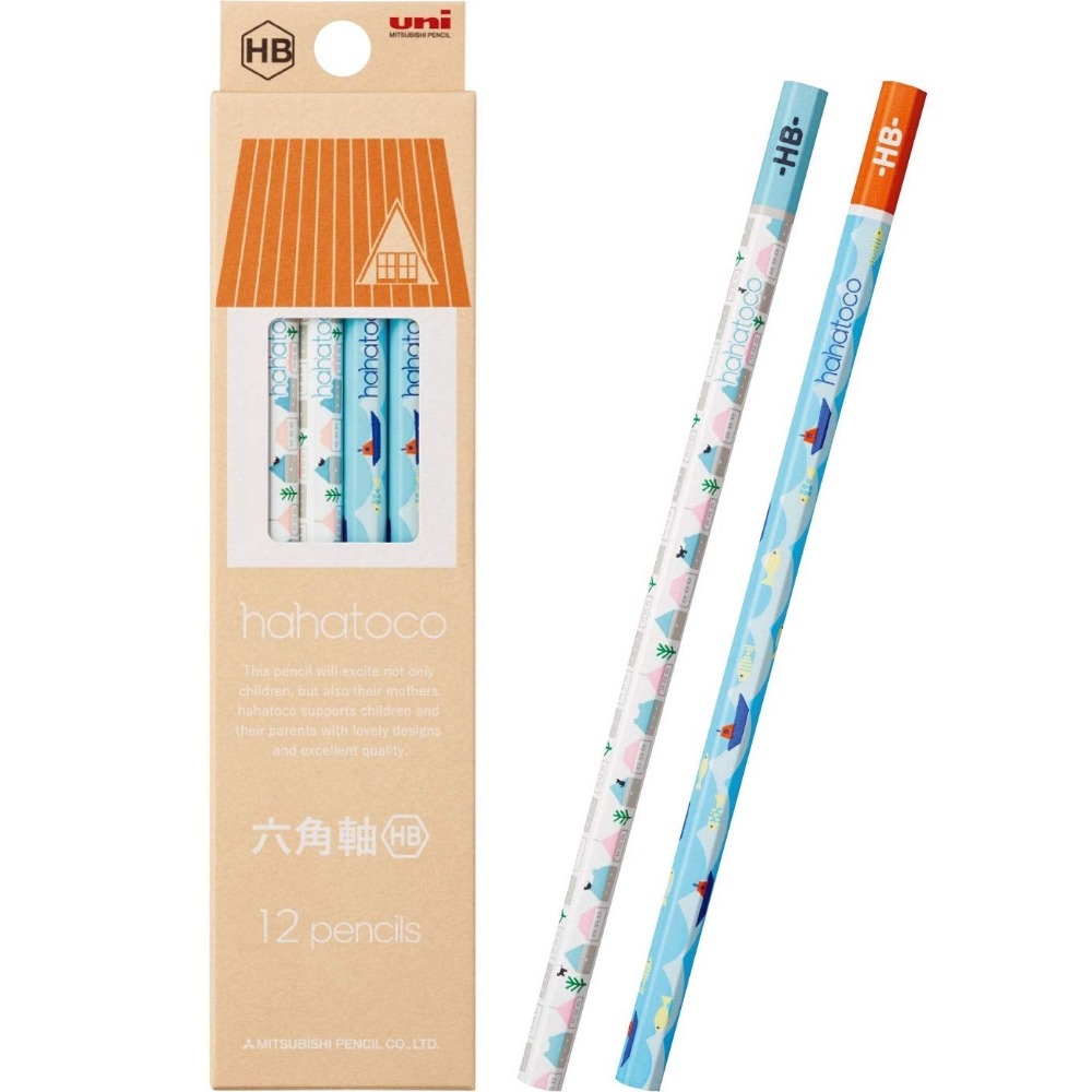 [MBB🇯🇵現貨附發票]日本UNI三菱 hahatoco 鉛筆 六角  HB B 2B 可代客刻字-規格圖4