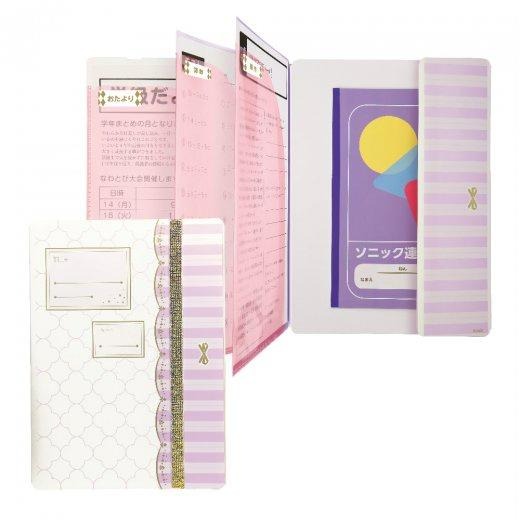[MBB🇯🇵現貨附發票]日本SONIC A4 分層文件資料夾 GS-1043 GS-1059 收納夾 文件夾 連絡簿收納-細節圖8