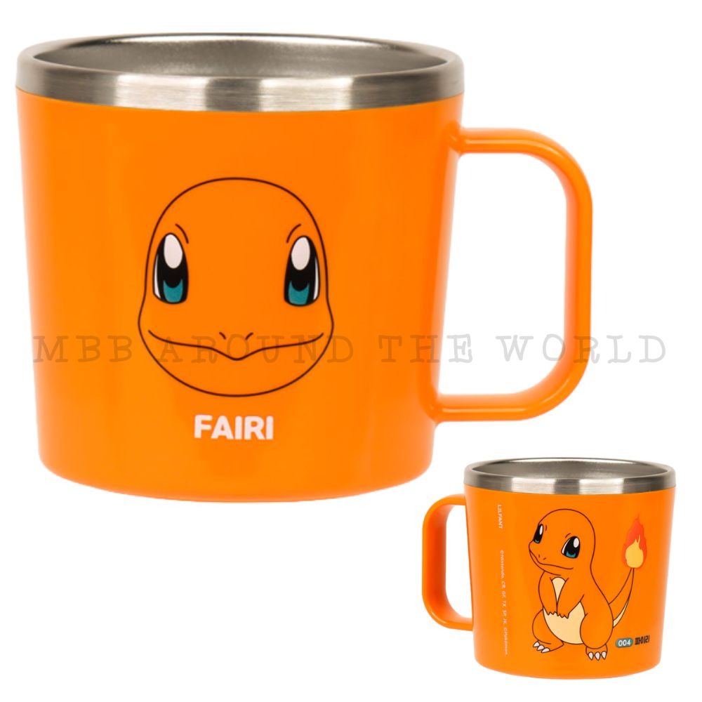 [MBB🇰🇷現貨附發票]韓國 寶可夢 304不鏽鋼水杯 皮卡丘 夢幻 LILFANT-規格圖5