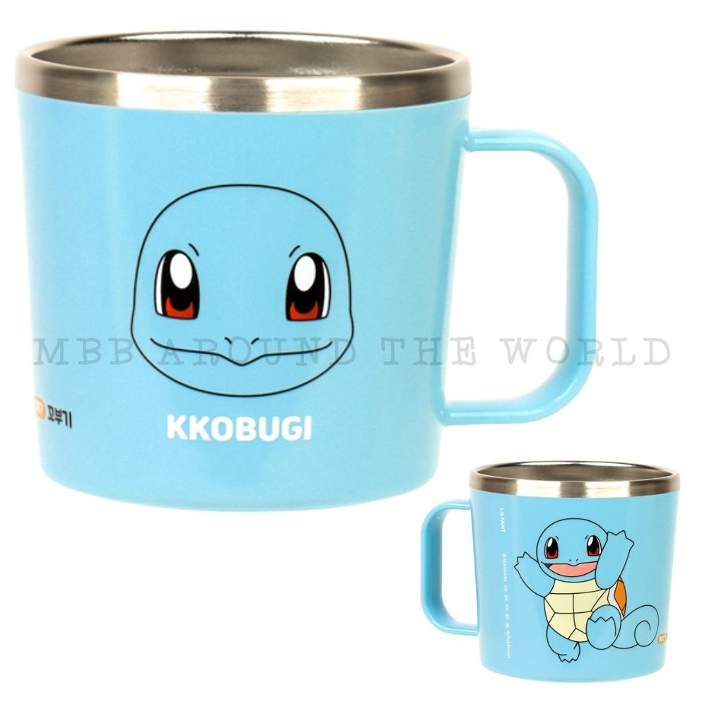 [MBB🇰🇷現貨附發票]韓國 寶可夢 304不鏽鋼水杯 皮卡丘 夢幻 LILFANT-規格圖5