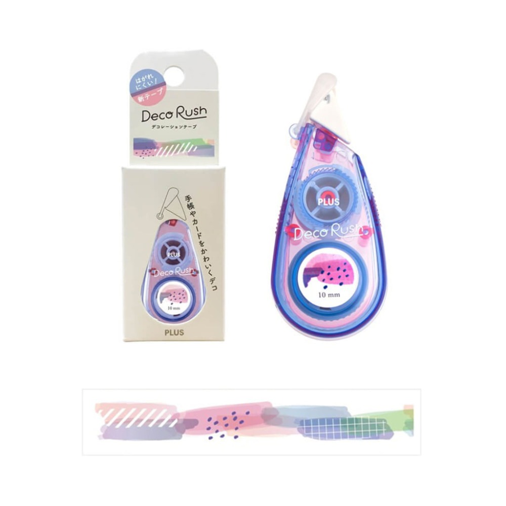 [MBB🇯🇵現貨附發票]日本PLUS Deco Rush手帳花邊帶 造型膠帶 2022新款-規格圖8