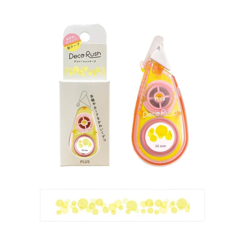 [MBB🇯🇵現貨附發票]日本PLUS Deco Rush手帳花邊帶 造型膠帶 2022新款-規格圖8