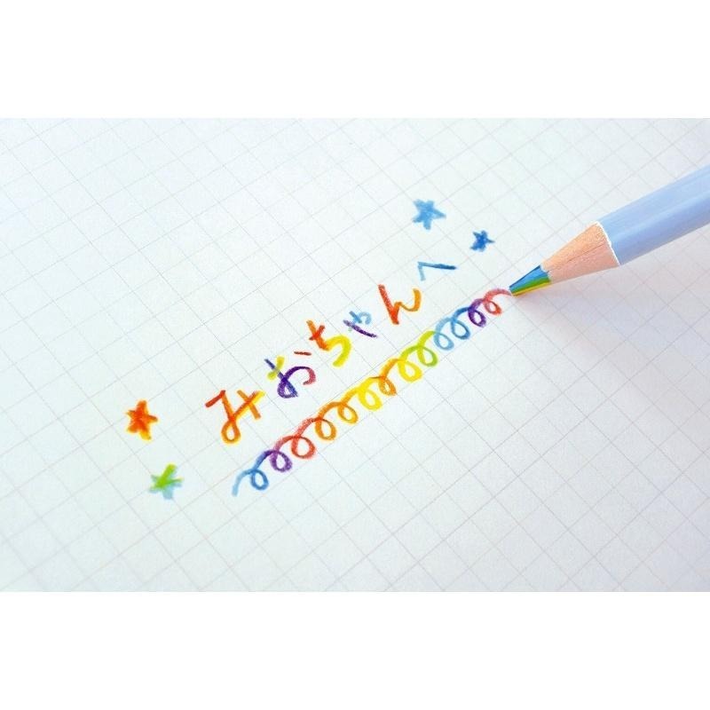 [MBB🇯🇵現貨附發票]日本 San-x 角落生物 七彩混色鉛筆 彩虹鉛筆 色鉛筆 角落小夥伴 PH17201-細節圖2