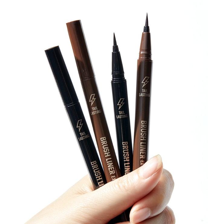 [MBB🇰🇷現貨附發票]韓國 HOLIKA HOLIKA 持久不暈染眼線筆 BRUSH LINER EX-細節圖6