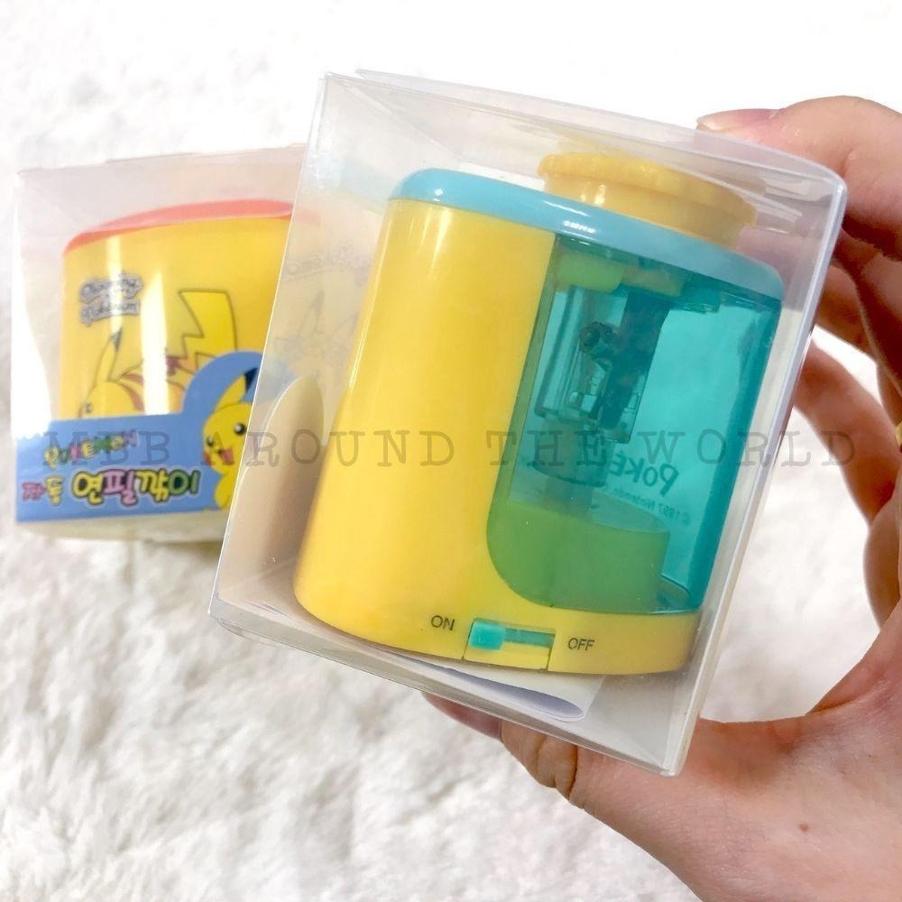 [MBB🇰🇷現貨附發票]韓國 Pokemon寶可夢 自動削筆機 削鉛筆機 皮卡丘-細節圖8