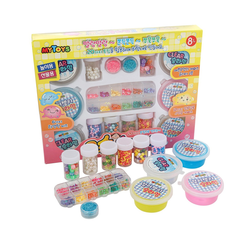 [MBB🇰🇷現貨附發票]韓國 MYTOYS史萊姆 驚喜26件寶盒 26件組 禮盒組-細節圖3