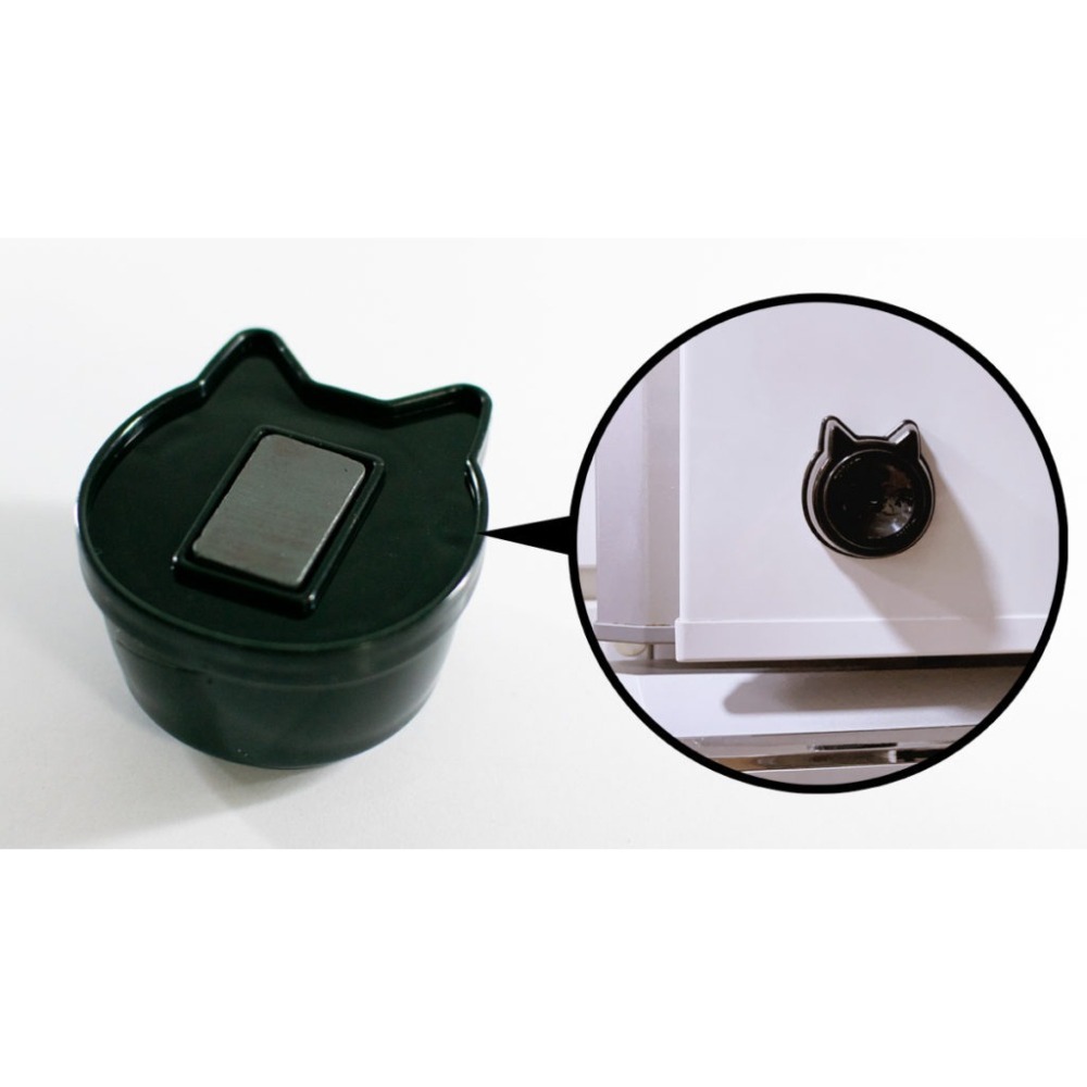 [MBB🇯🇵現貨附發票]日本 DAISO 大創 貓造型磁吸式水煮蛋 打孔器 貓咪-細節圖5