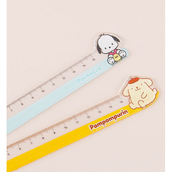 [MBB🇯🇵現貨附發票]韓國 三麗鷗 Sanrio 15公分直尺 15cm 定規尺 庫洛米 美樂蒂 大耳狗-細節圖4