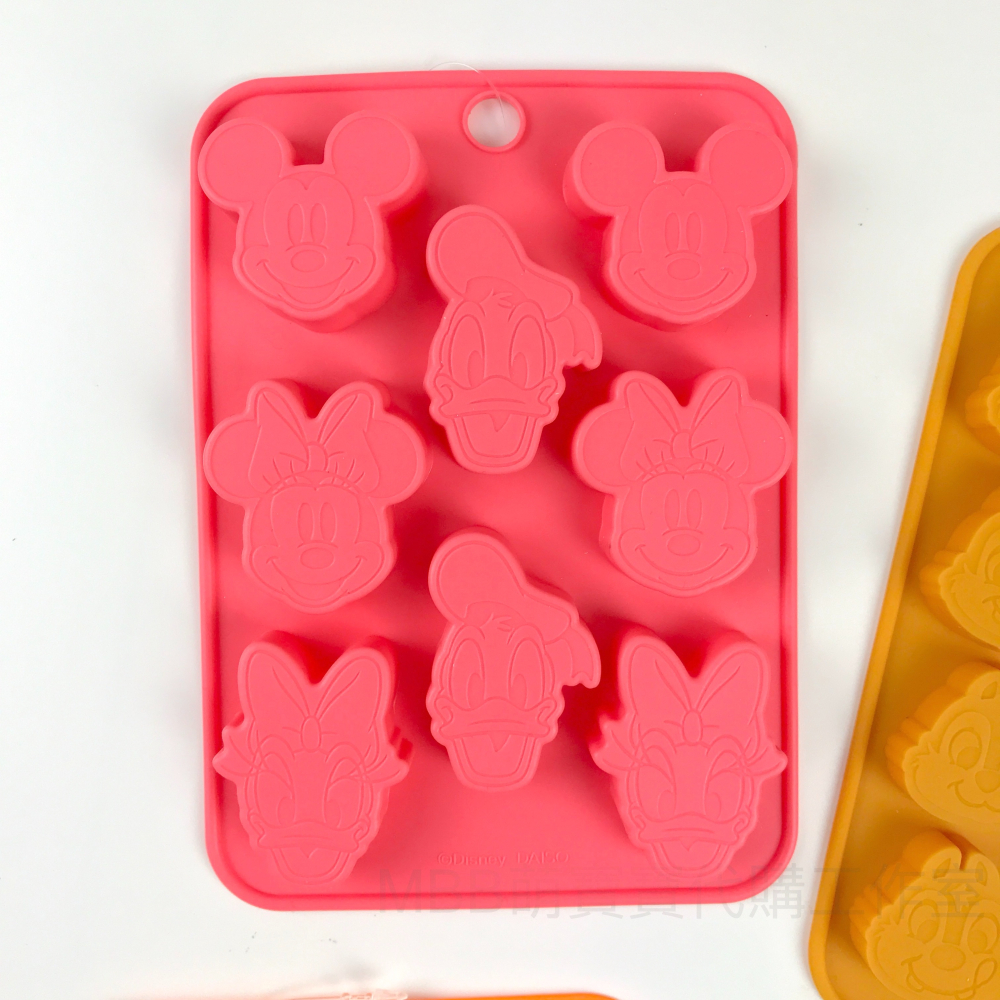 [MBB🇯🇵現貨附發票]日本 DAISO 大創 矽膠巧克力模具 冰塊盒 滴膠模 果凍盒 迪士尼 維尼 米奇 奇奇蒂蒂-細節圖6