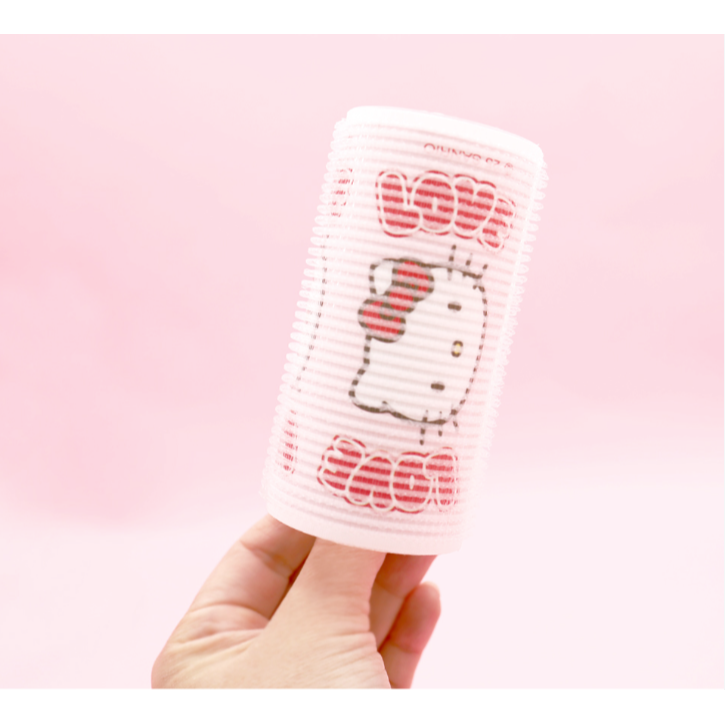 [MBB🇰🇷現貨附發票]韓國 庫洛米 美樂蒂 KITTY 52mm髮捲 空氣瀏海 瀏海捲 大髮捲-細節圖5