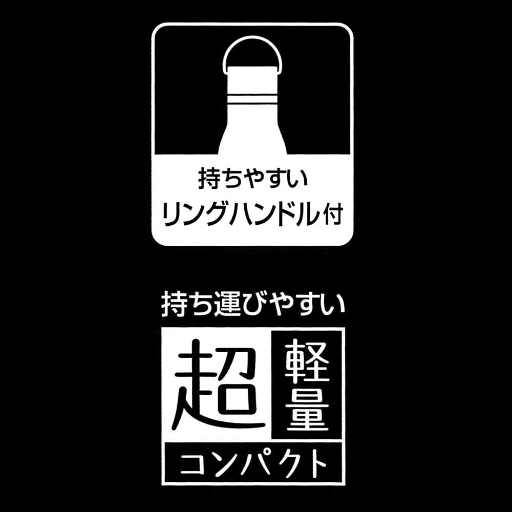 [MBB🇯🇵現貨附發票]日本SKATER 超輕量不鏽鋼 保冷保溫瓶600ml SSW6N 角落生物 奇奇蒂蒂 提把-細節圖6