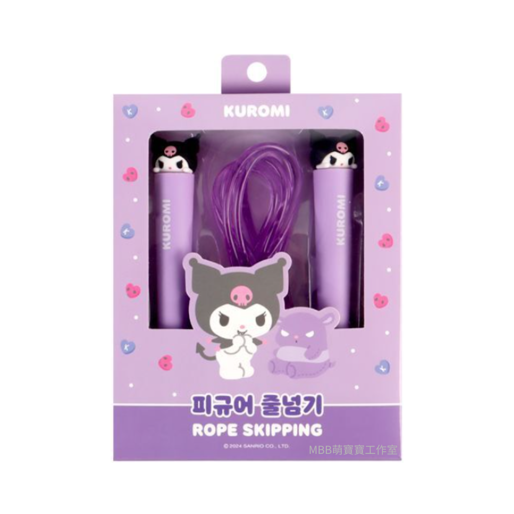 [MBB🇰🇷現貨附發票]韓國 三麗鷗 造型跳繩 公仔 長度可調 美樂蒂 庫洛米 大耳狗 布丁狗-規格圖11