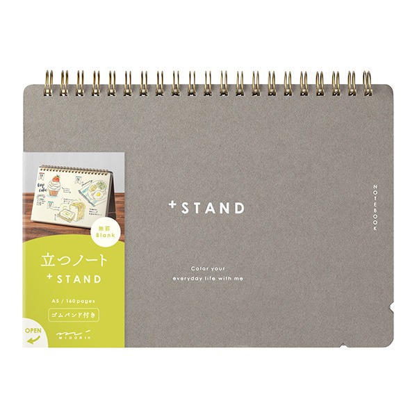 [MBB🇯🇵現貨附發票]日本 MIDORI +Stand Notebook 站立式桌曆型A5筆記本 線圈記事本 MD-規格圖9