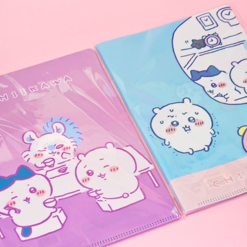 [MBB🇰🇷現貨附發票]韓國 吉伊卡哇 A4資料夾 L夾 文件夾 CHIIKAWA-細節圖2