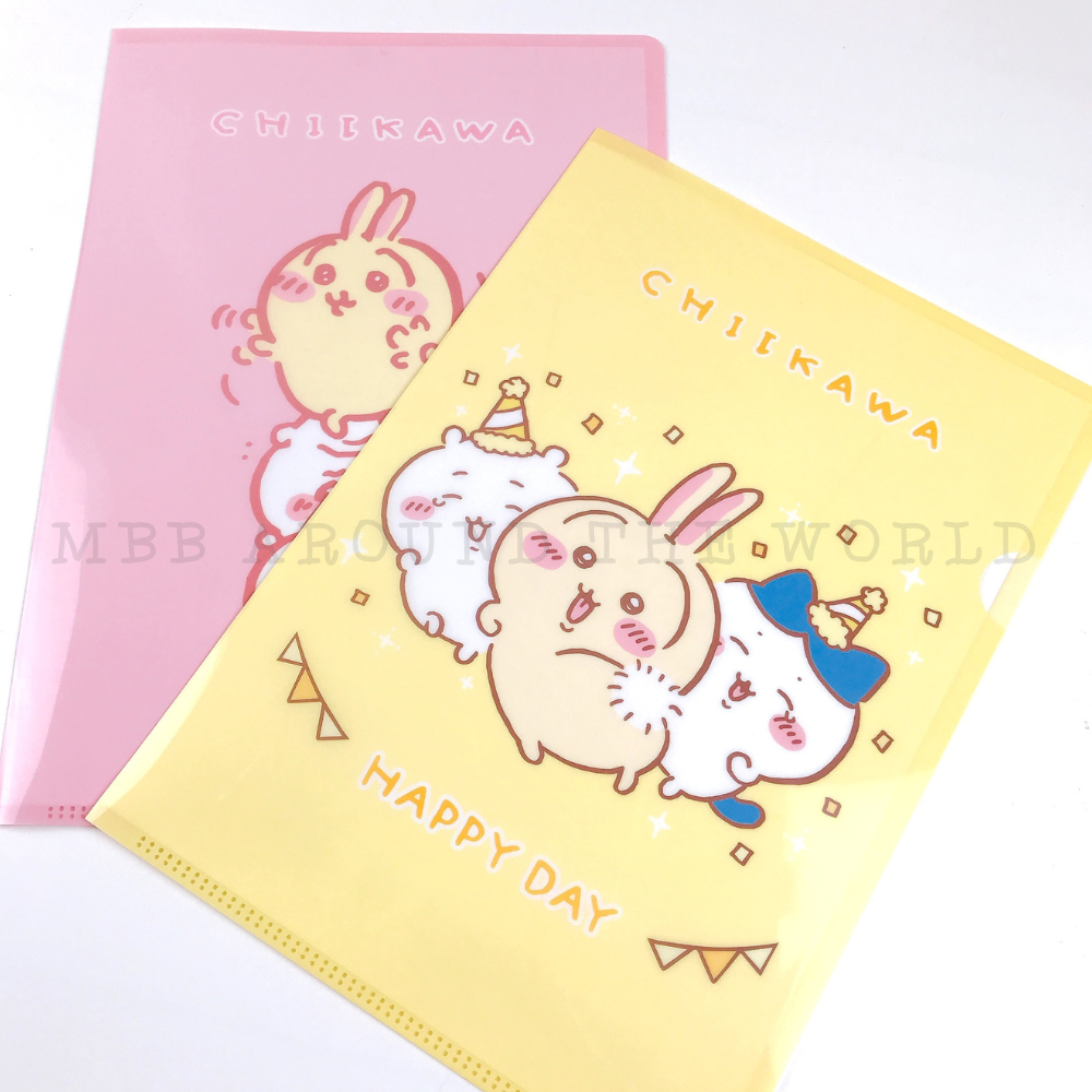 [MBB🇰🇷現貨附發票]韓國 吉伊卡哇 A4資料夾 L夾 文件夾 CHIIKAWA-細節圖5