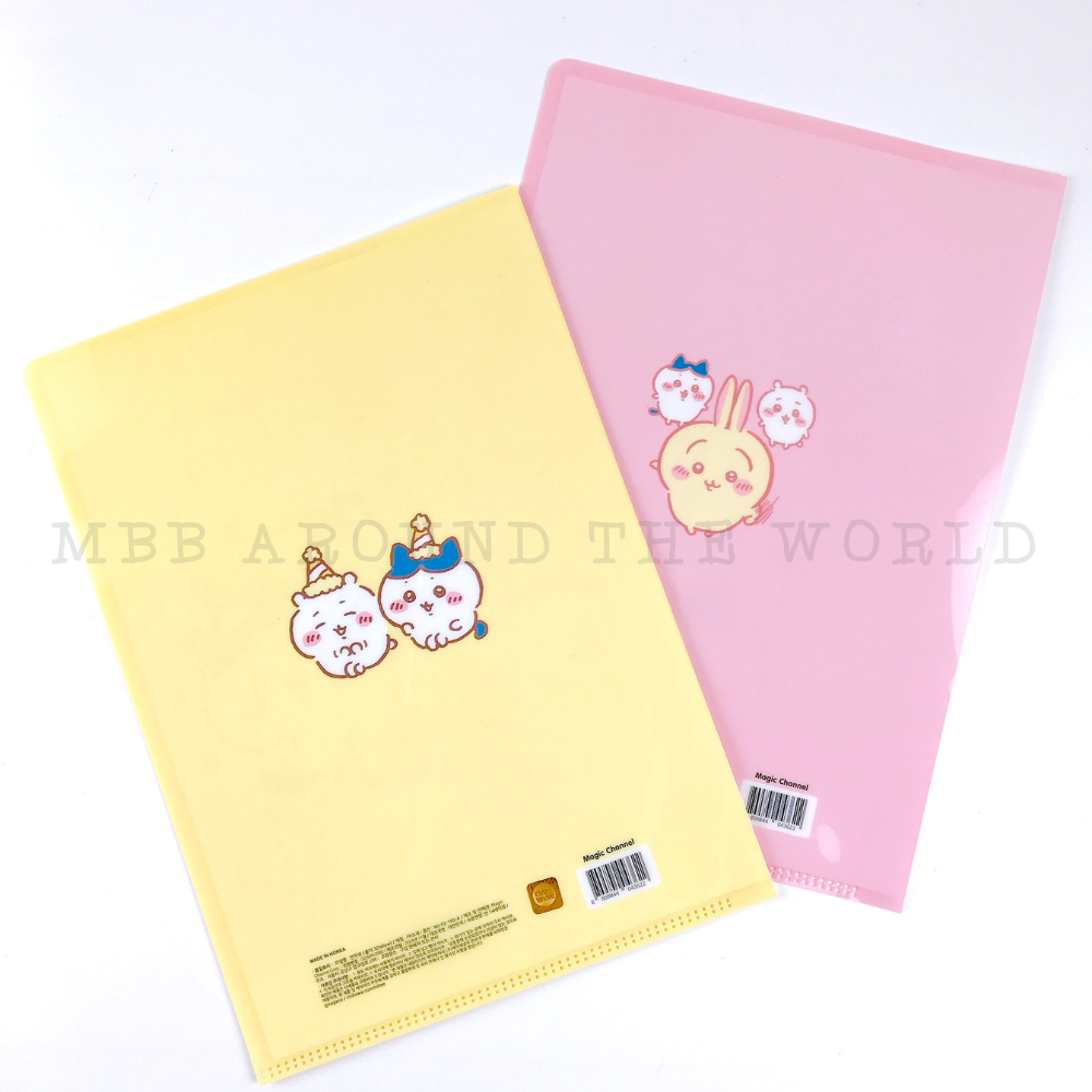 [MBB🇰🇷現貨附發票]韓國 吉伊卡哇 A4資料夾 L夾 文件夾 CHIIKAWA-細節圖6