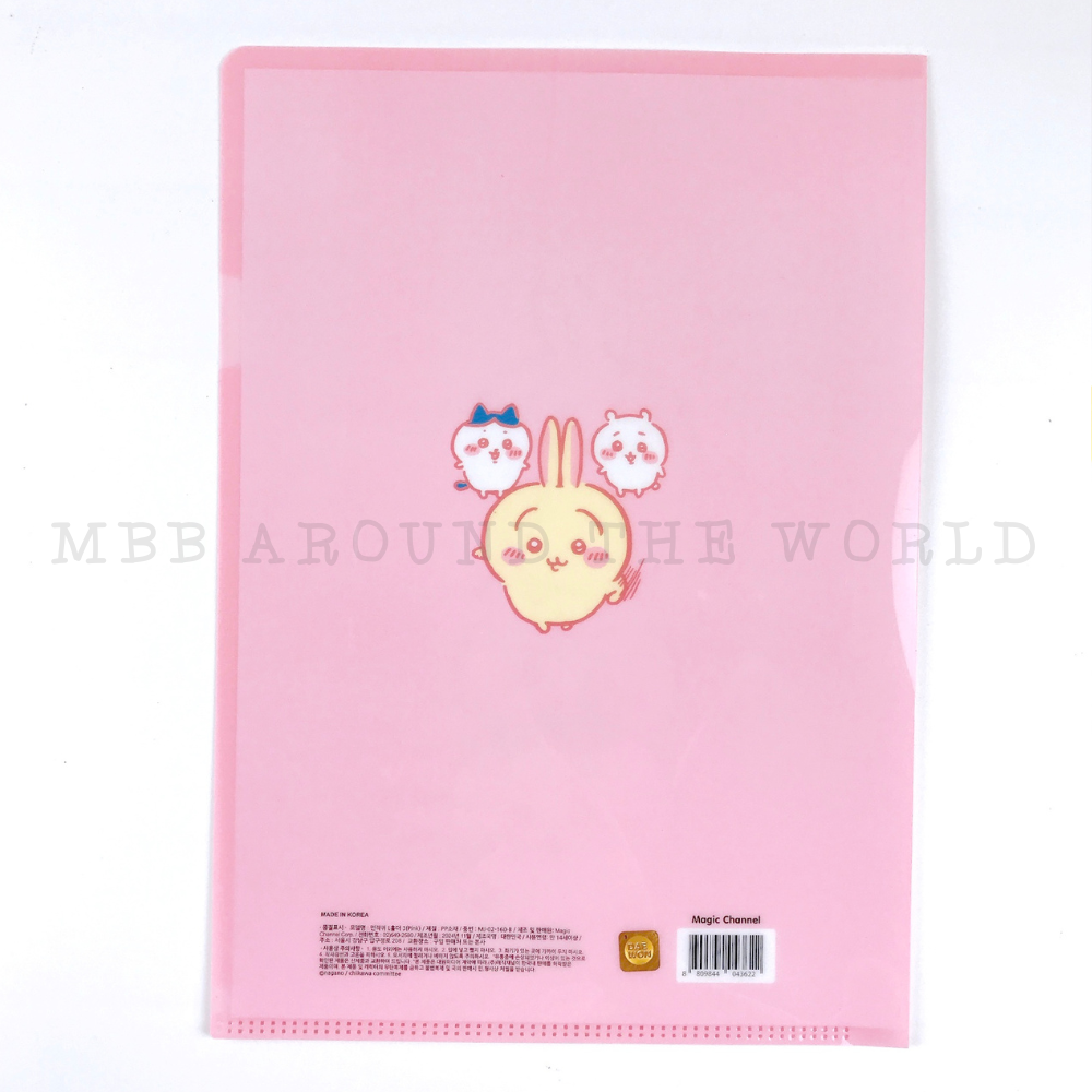 [MBB🇰🇷現貨附發票]韓國 吉伊卡哇 A4資料夾 L夾 文件夾 CHIIKAWA-細節圖8