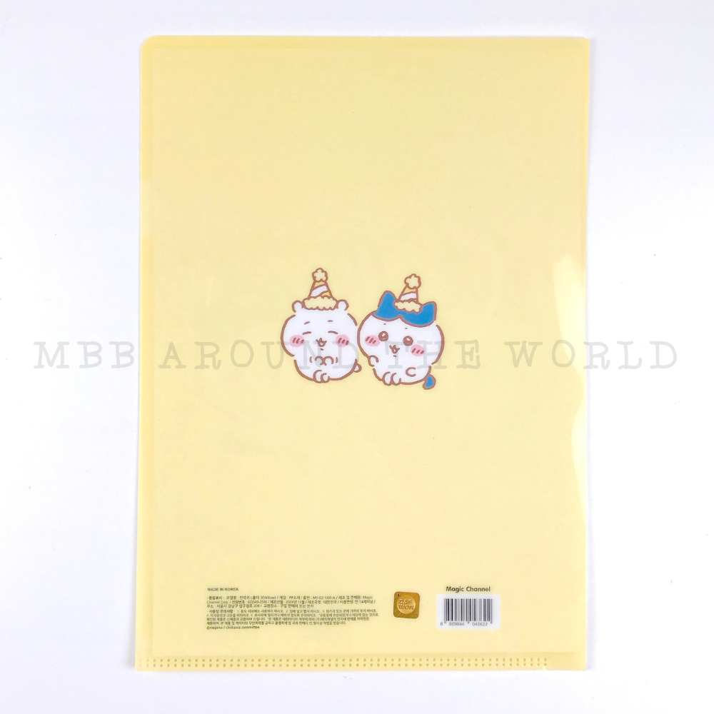 [MBB🇰🇷現貨附發票]韓國 吉伊卡哇 A4資料夾 L夾 文件夾 CHIIKAWA-細節圖10