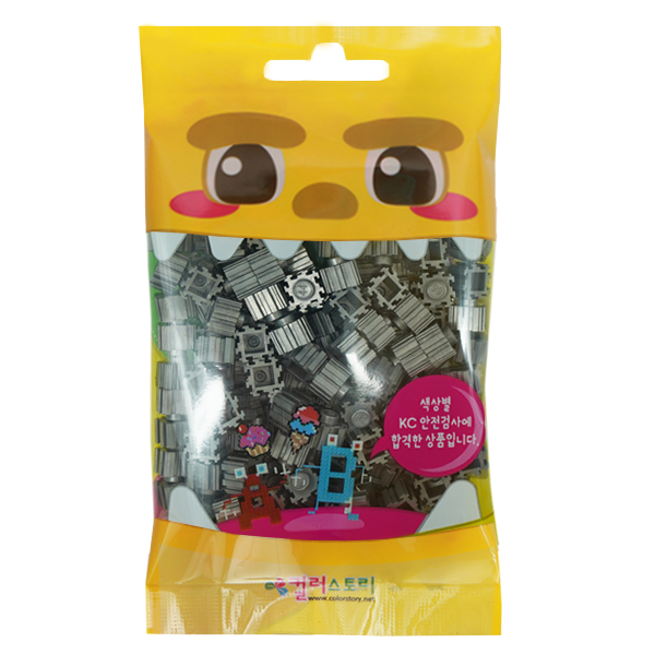 [MBB🇰🇷現貨附發票]韓國 COLOR STORY 10mm拼豆積木 補充包 免燙拼豆-規格圖3