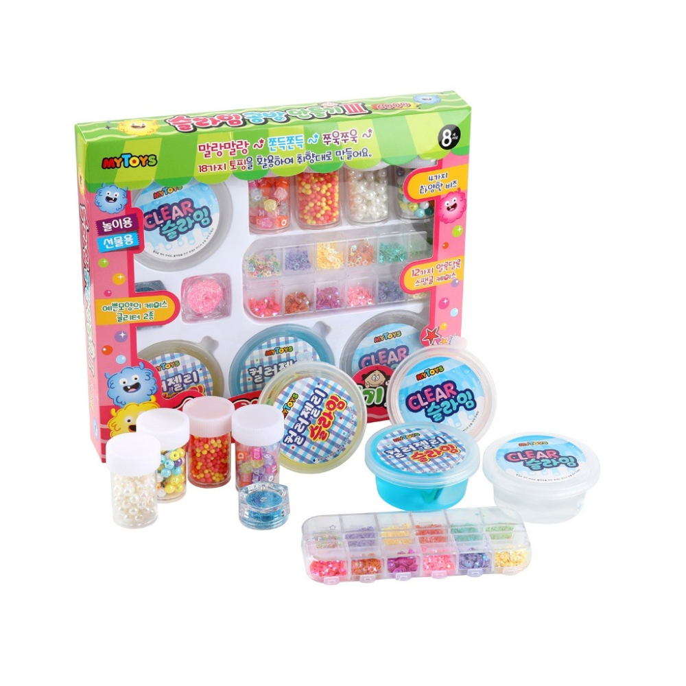 [MBB🇰🇷現貨附發票]韓國 MYTOYS史萊姆 夢幻22件寶盒 22件組 禮盒組-細節圖2