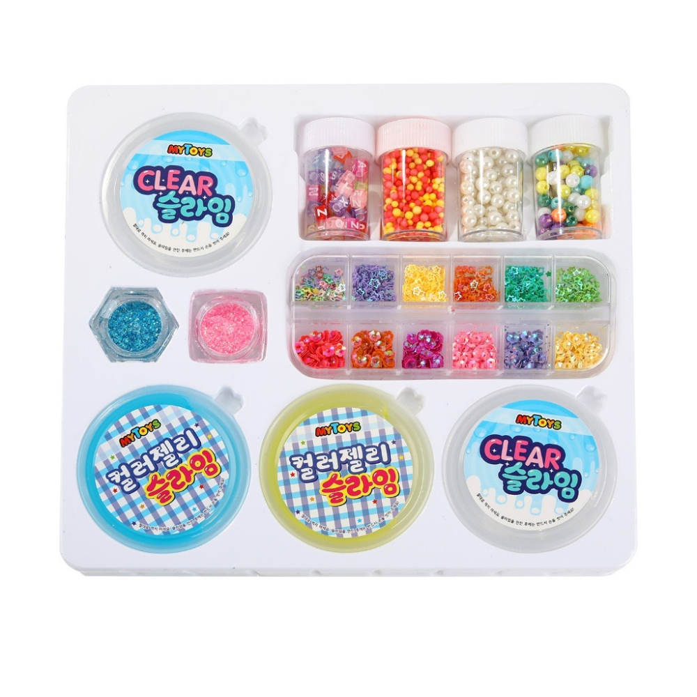 [MBB🇰🇷現貨附發票]韓國 MYTOYS史萊姆 夢幻22件寶盒 22件組 禮盒組-細節圖3